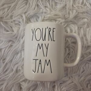 Rae Dunn White 'You're My Jam' Mug